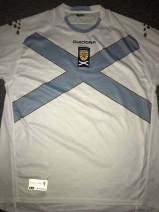 Scotland Away Shirt 2007/08 X - Large Rare