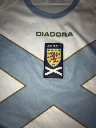 Scotland Away Shirt 2007/08 X - Large Rare 2