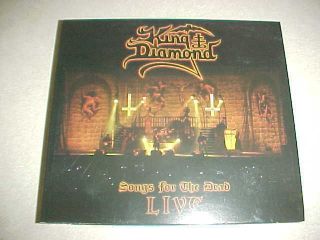 King Diamond " Songs For The Dead: Live " 1 Cd & 2 Dvds - Cndt - Rarely Played