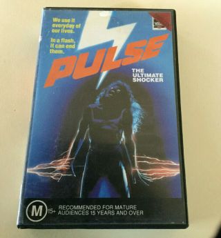 Vhs Rare Find Horror (pulse) 1988 Rca/columbia Release