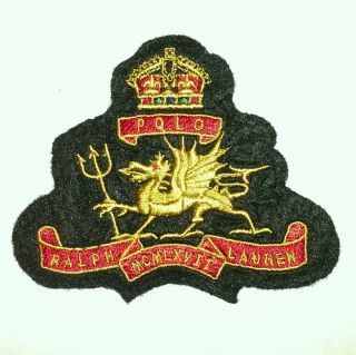 Rare Vintage Polo Ralph Lauren Dragon Crown Crest Patch