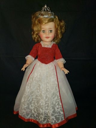 Ideal Shirley Temple Doll 15 " St - 15n 1950s Cinderella Outfit