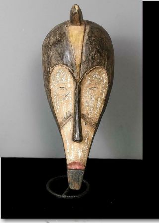 Old Tribal Fang Ngil Mask - - Cameroon