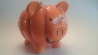 Target Piggy Bank Halloween Jack O Lantern Rare Retired Collectable