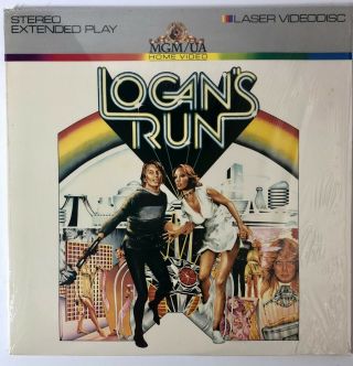 Logan’s Run Extended Play Laserdisc - Farrah Fawcett - Very Rare