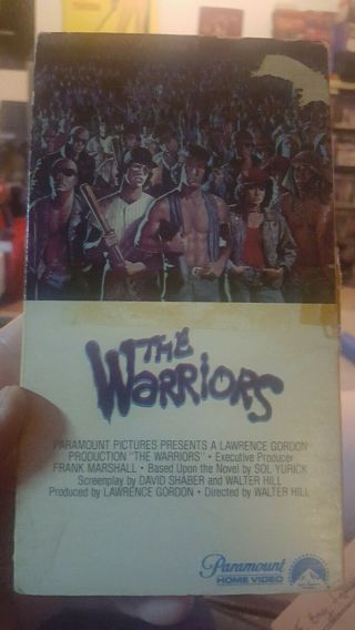 The Warriors Vhs Rare Oop Htf