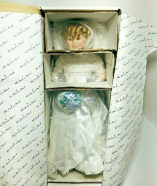 Shirley Temple Curly Top Bride Doll Collector Vintage Danbury Box