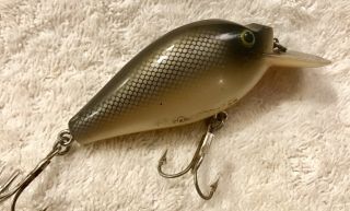 Fishing Lure Fred Arbogast Rare Pro Series Black Scale Pug Nose Tackle Box Bait 2