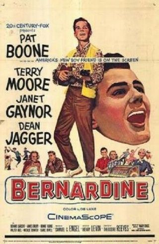 Bernardine Rare Classic Dvd 1957 Pat Boone Bernadine