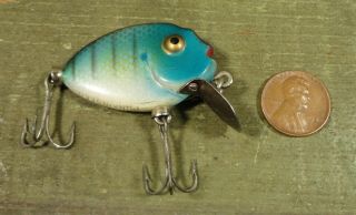 Vintage Heddon Tiny Punkinseed Fishing Lure Bait,  Bluegill