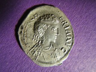 Aelia Pulcheria,  Eastern Roman Empire (ad 414 - 453).  Silver Siliqua.  Extremly Rare