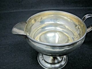 NS Co National Sterling Creamer Sugar Lightly Weighted Base 2260 3 
