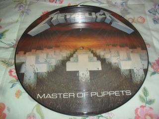 Metallica - Master Of Puppets - Awesome Mega Rare Limited Edition Press Vinyl Lp