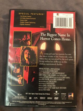 Amityville Dollhouse (DVD,  2004) Evil Never Dies 90 ' s Cult Horror HTF RARE OOP 3