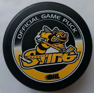 Sarnia Sting Ohl Official Game Puck Ontario Hockey League Rare Lindsay Mfg.