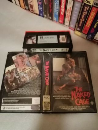 The Naked Cage (1985) - Rare Rca\columbia Pictures Vhs Issue - Horror Nightmare