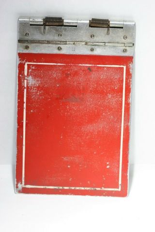 Rare Vintage Wilson Jones Aluminum Field Clipboard Notepad Binder Folder.  Usa