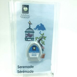 Cricut Serenade Cartridge - Unknown If Linked - Complete - Rare - Fast