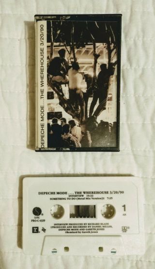 Rare Cassette Depeche Mode The Wherehouse 3/20/90 Kroq Richard Blade Ltd Promo