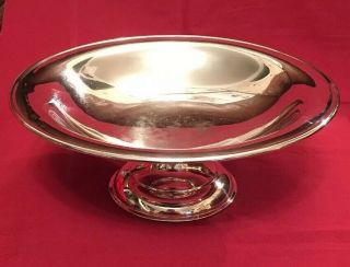 Antique Edwardian Silver Plated Fruit Bowl,  Charles Truman Burrows C.  1900’s