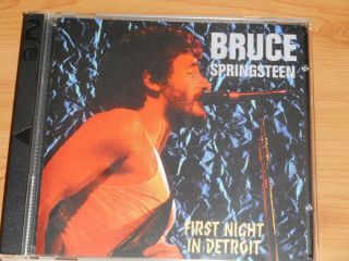 Bruce Springsteen E St.  Band First Night In Detroit Rare Live 2xcd October 1975.