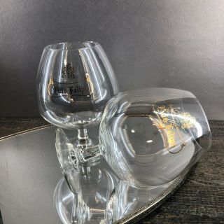 Luis Felipe Rare Large 6” Crystal Glass Cognac Brandy Snifter Glasses Vintage 3
