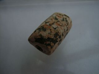 1 Ancient Neolithic Granite Bead,  Stone Age,  Top Rare