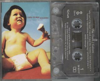 The Cure - Galore (the Singles 1987 - 1997) Rare Clear Tape 1987 Elektra E4 62117