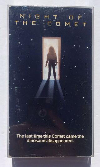 Night Of The Comet (1984) Vhs Rare Horror Tape 31 Days Of Halloween Special 