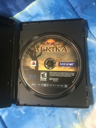 Afrika,  Africa - Ps3,  Sony Playstation 3,  Very Rare Usa Version Disc Only