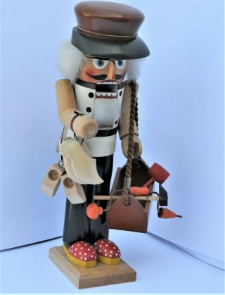 Rare Vtg Steinbach Nutcracker `83 - The Wooden Shoemaker W Tag Exclnt Cond