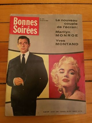 Marilyn Monroe Bonnes Soirees 1960 Complete - - Very Rare