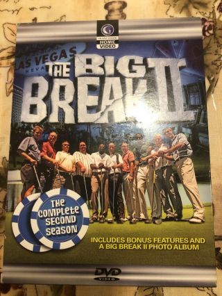 The Big Break Season Ii 2 Golf Channel Second Season Complete Dvd Box Set Rare