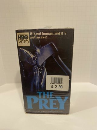 The Prey (1983) Horror VHS - Rare HTF Slasher Lori Lethin - World Pictures 2