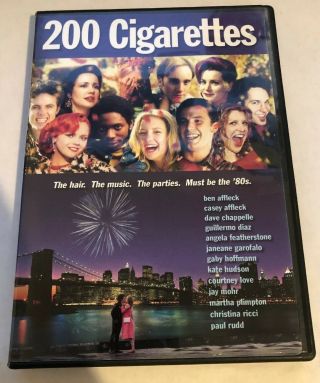 200 Cigarettes Dvd Very Rare Oop Vg Shape Ben Affleck Dave Chappelle Jay Mohr