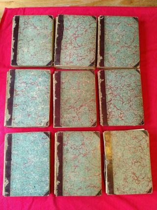 Vintage Or Antique Part Book Set Charles Dickens Chapman And Hall