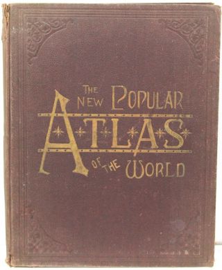 Popular Atlas Of The World 1892 - Mast,  Crowell & Kirkpatrick Color Maps