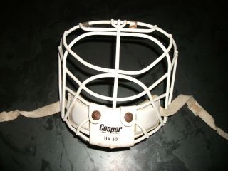 Vintage Hockey Cooper Hm 30 Goalie Cage Mask Rare