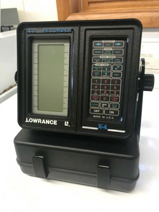 Antique Lowrance X - 4 Portable Fish Finder