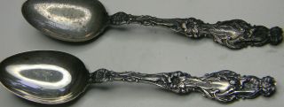 2 Whiting Lily 1902 Sterling Silver 5 7/16 " Five O 