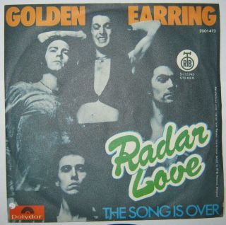 Golden Earring - Radar Love - Rare Yugoslavian 7 " Ps