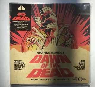 Dawn Of The Dead Soundtrack Goblin 2xlp Vinyl Record Waxwork Rare Oop