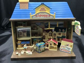 Calico Critters Sylvanian Families Vintage Toy Shop Boxed Rare Htf