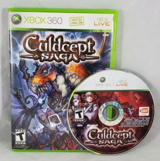 Culdcept Saga (microsoft Xbox 360,  2006) & Rare North American