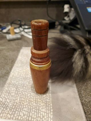 Very Rare Vintage Wooden Sears Duck Call