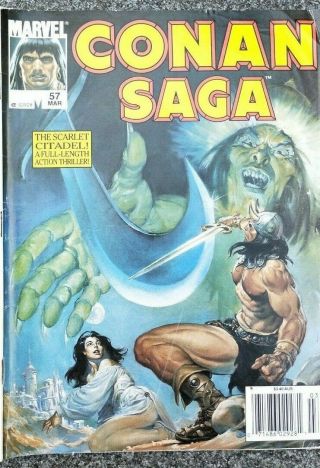 Conan Saga 57 Marvel Comics Australian Price Variant Rare