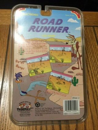 Warner Bros Road Runner Tiger Electronic Game,  Plymouth,  Looney Tunes,  Rare 2