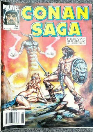 Conan Saga 60 Marvel Comics Australian Price Variant Rare