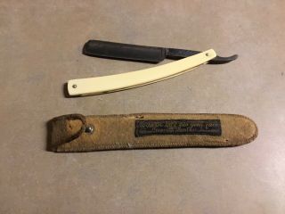 Antique Vintage Robeson Sure Edge Straight Razor - The Razor That Fits Your Face