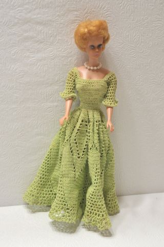 1963 Barbie Doll Best Friend Midge Bubblecut Hair w Clothes Rare Vintage Mattel 2